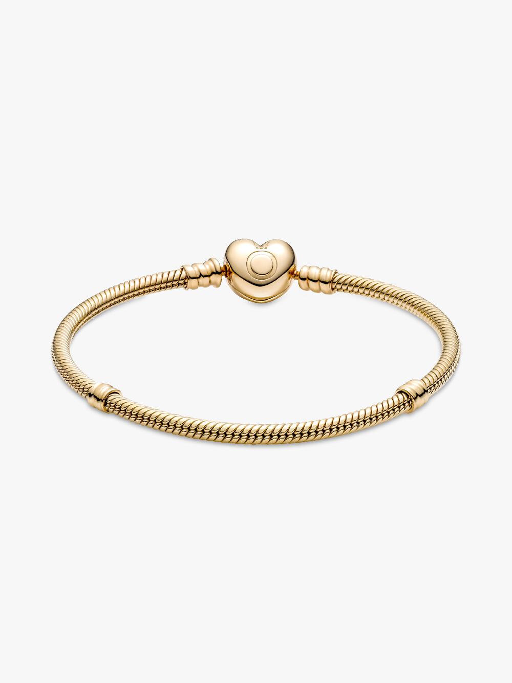 Moments Heart Clasp Snake Chain Bracelet K2 5K
