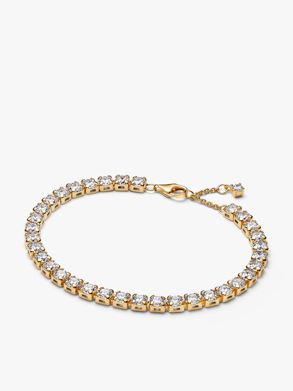 Two-tone Pavé Cuban Chain Bracelet T9 PQ