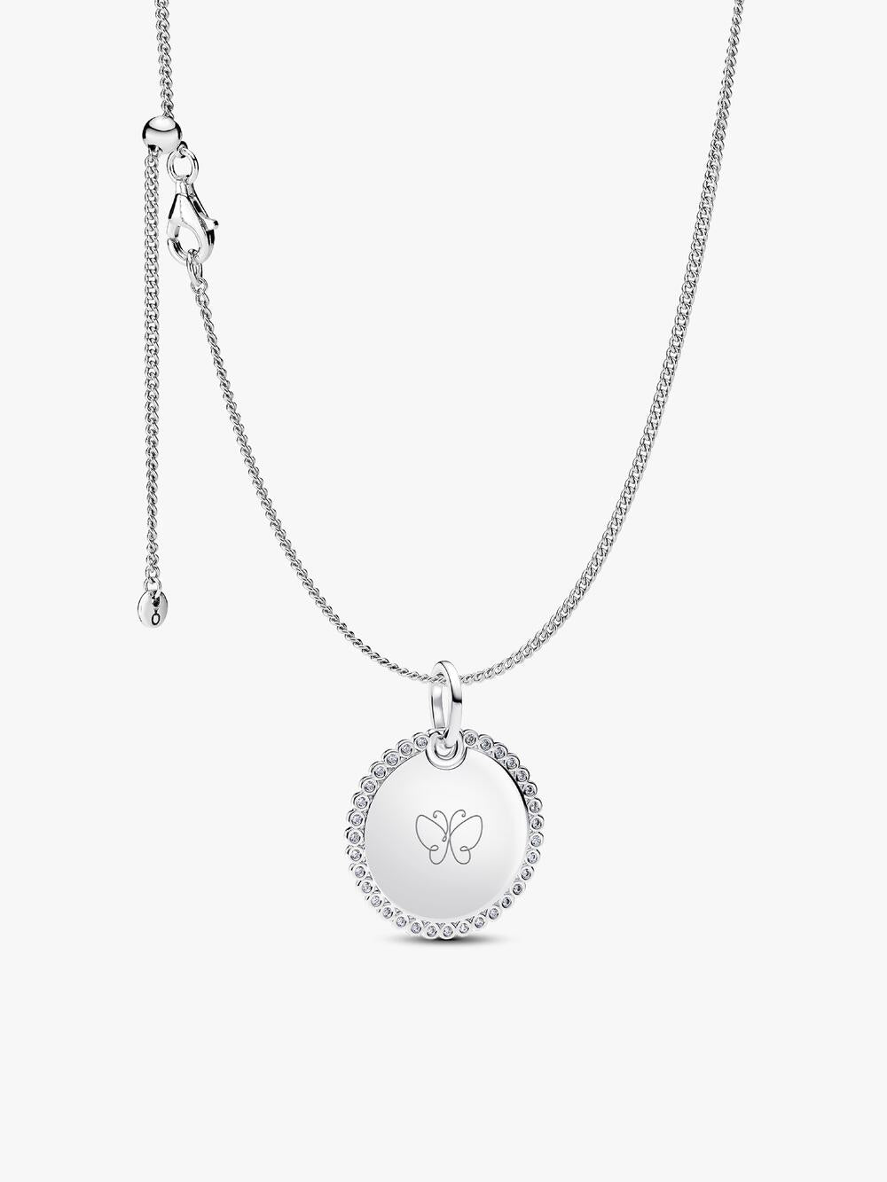 Engravable Rectangle Tag Pendant P4 L1