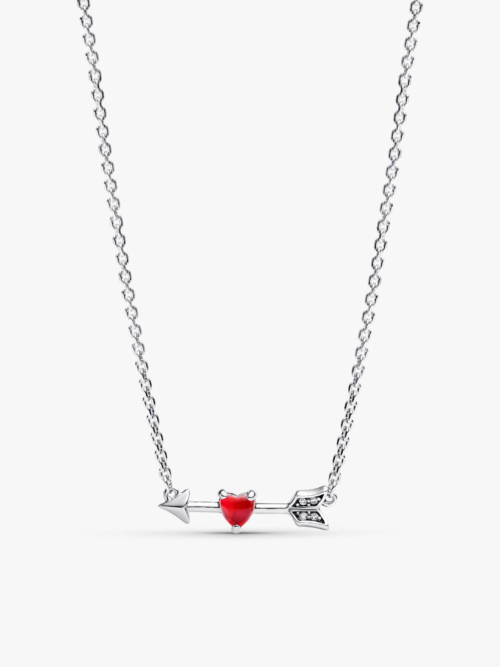 Sparkling Heart Padlock Stud Earrings V0 Oq