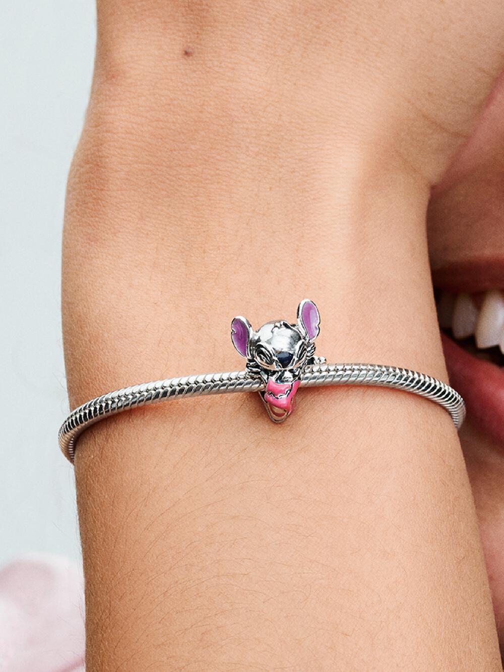 Disney Stitch Birthday Cake Charm X0 k7