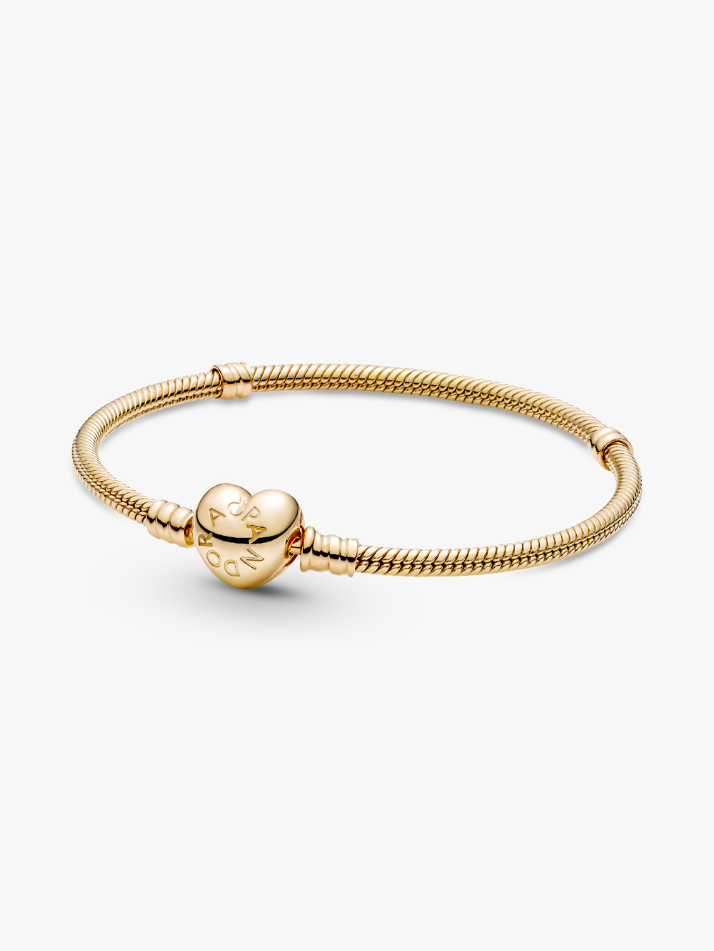 Moments Heart Clasp Snake Chain Bracelet K2 5K