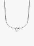 Moments Heart Clasp Snake Chain Necklace H5 hH