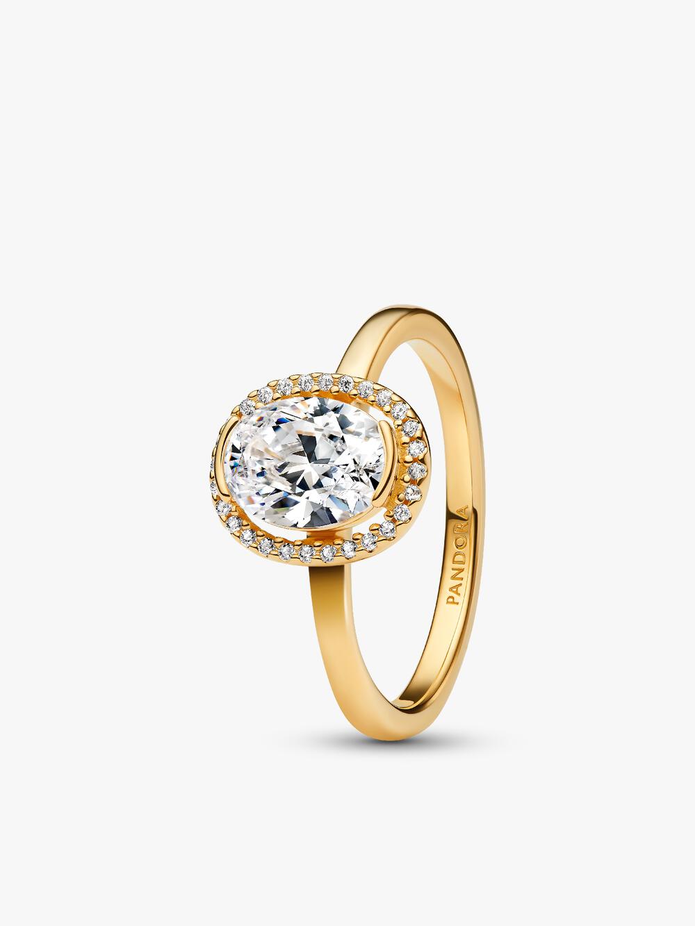 Engravable Heart Halo Ring Z8 I8