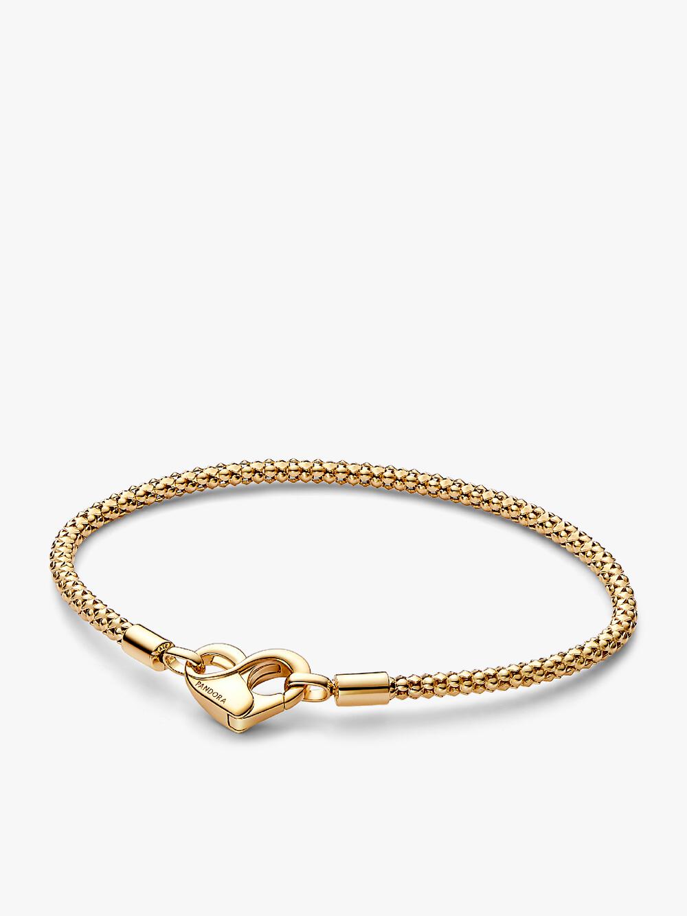 Moments Heart Clasp Snake Chain Bracelet K2 5K