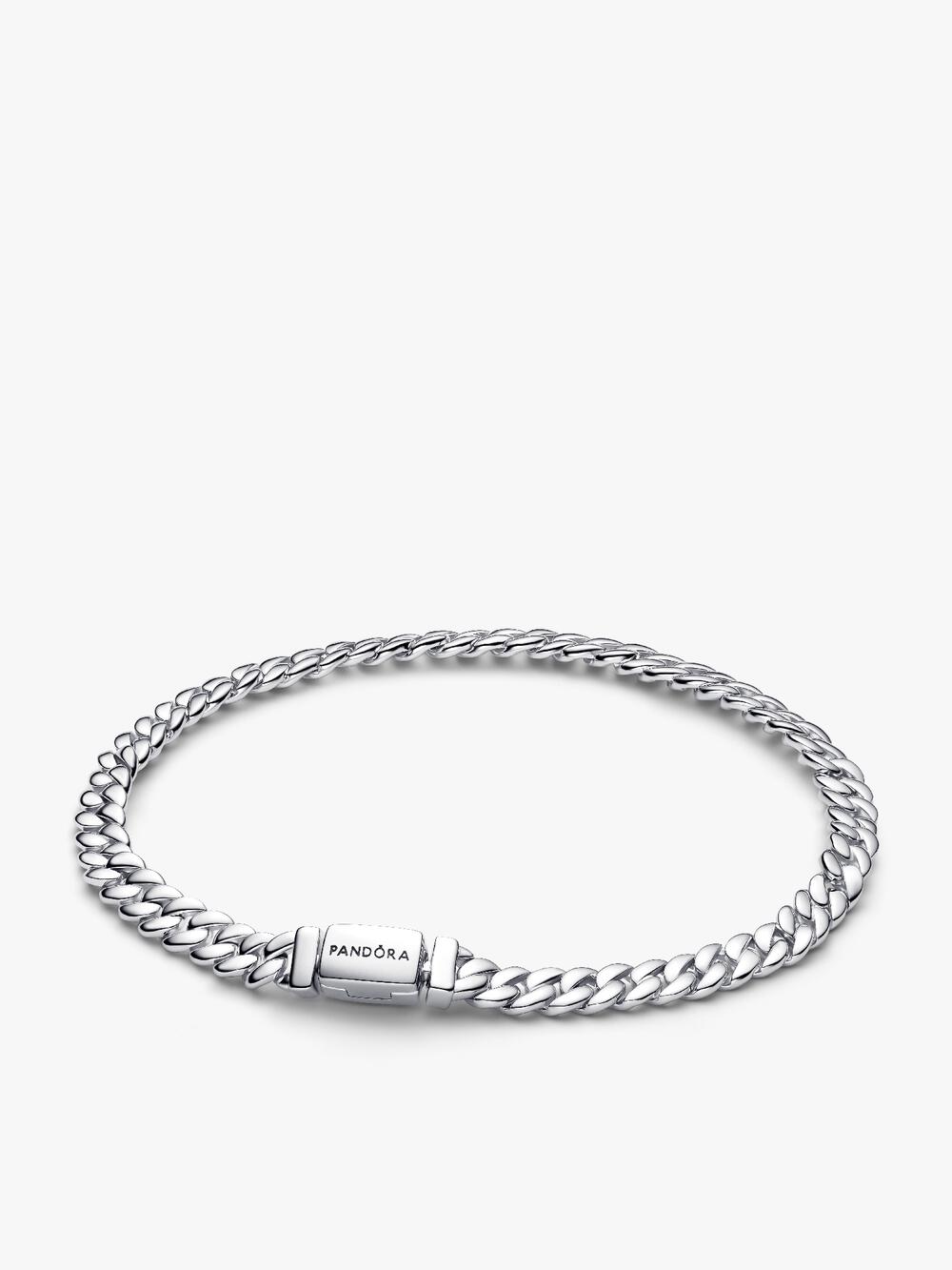 Two-tone Pavé Cuban Chain Bracelet T9 PQ