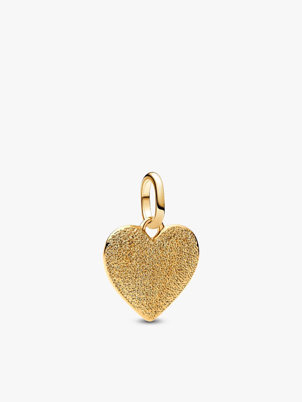 Engravable Heart Halo Collier Necklace L5 Za
