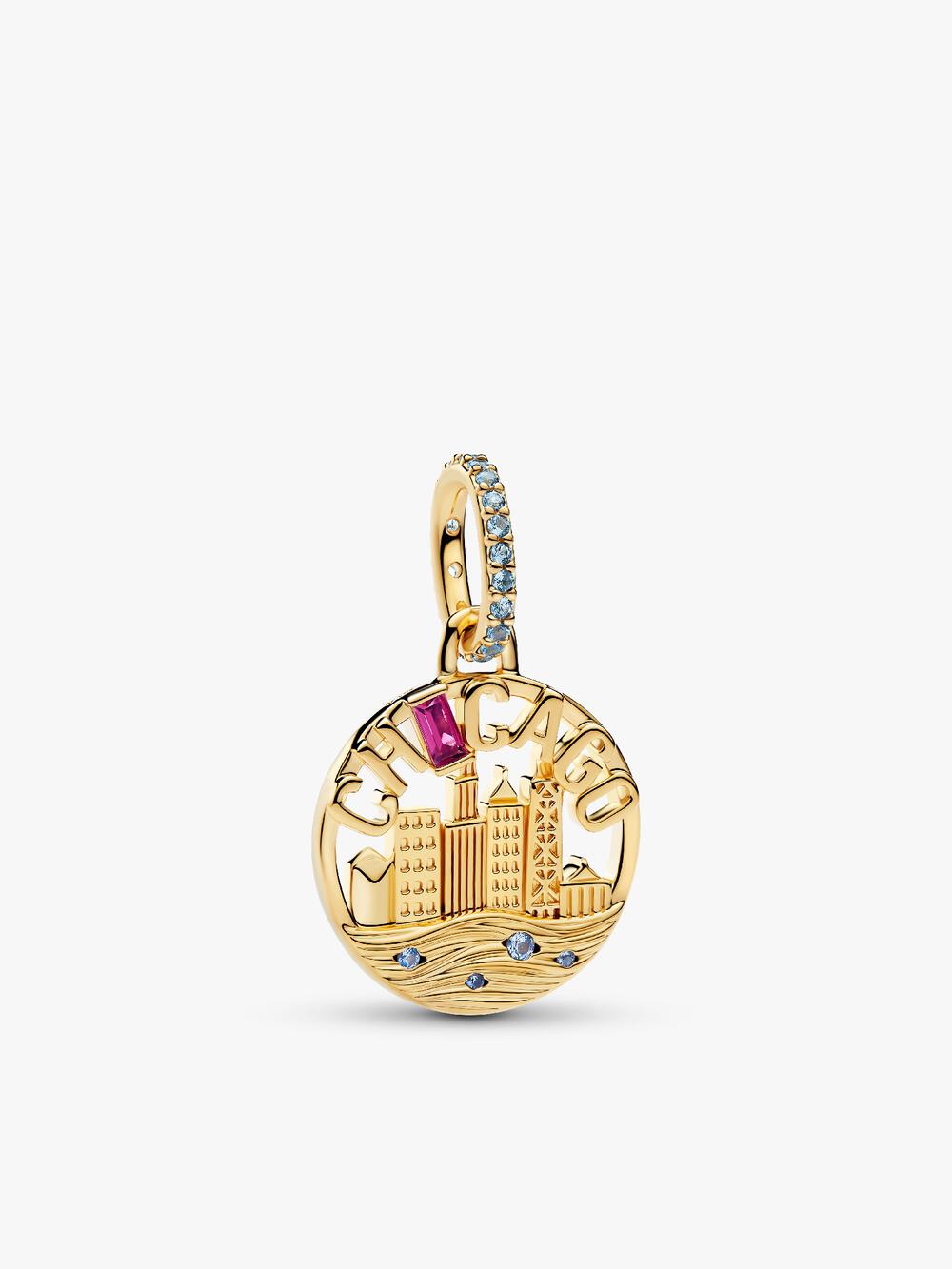 Treated Freshwater Cultured Baroque Pearl Submarine Dangle Charm E3 mJ