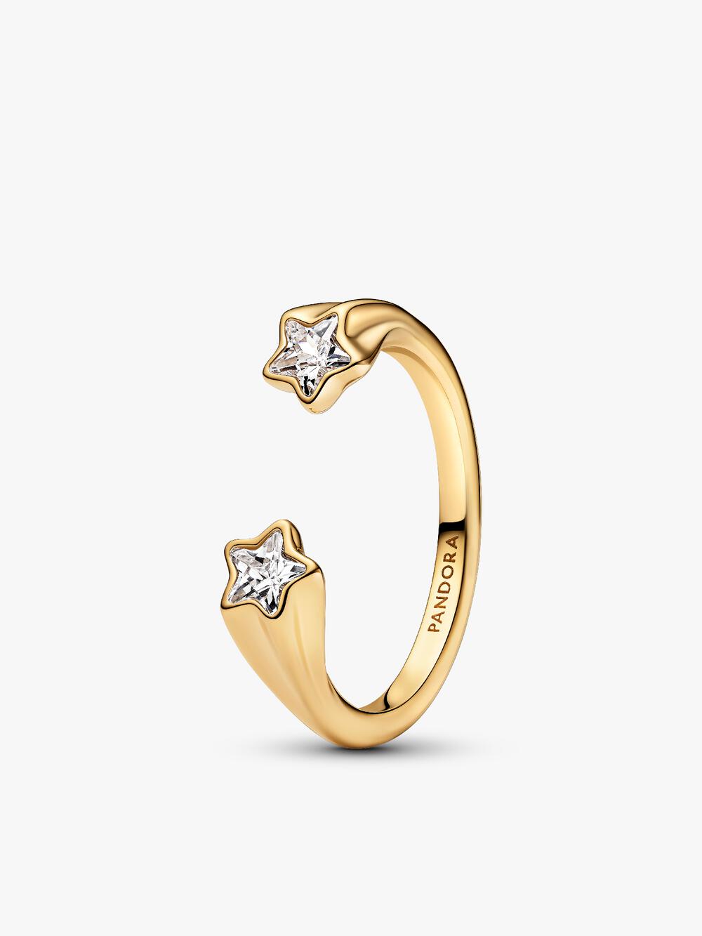 Clear Sparkling Crown Solitaire Ring I5 Be