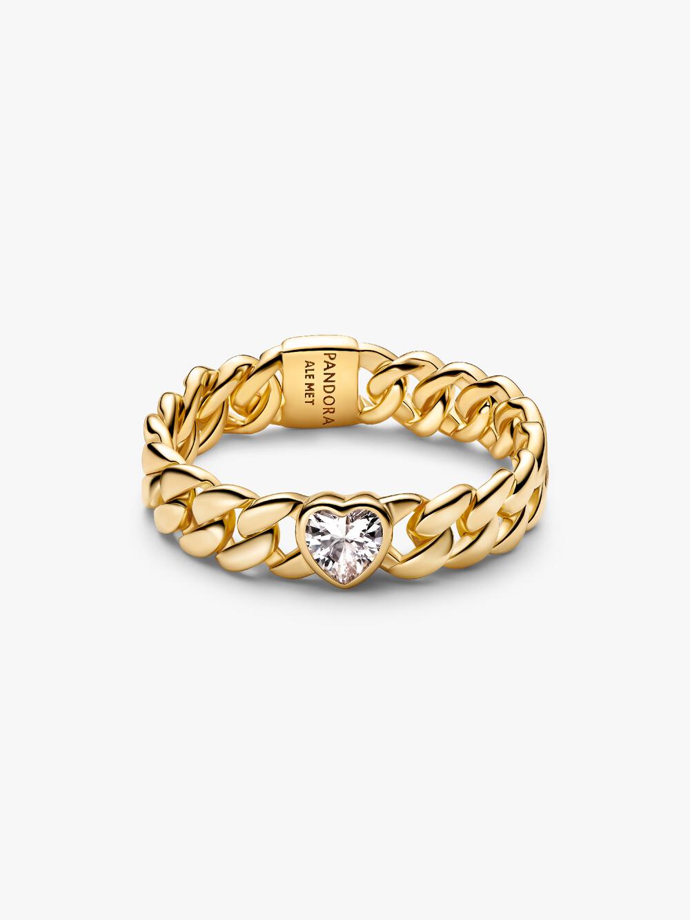 Heart Cuban Chain Ring Z7 LG