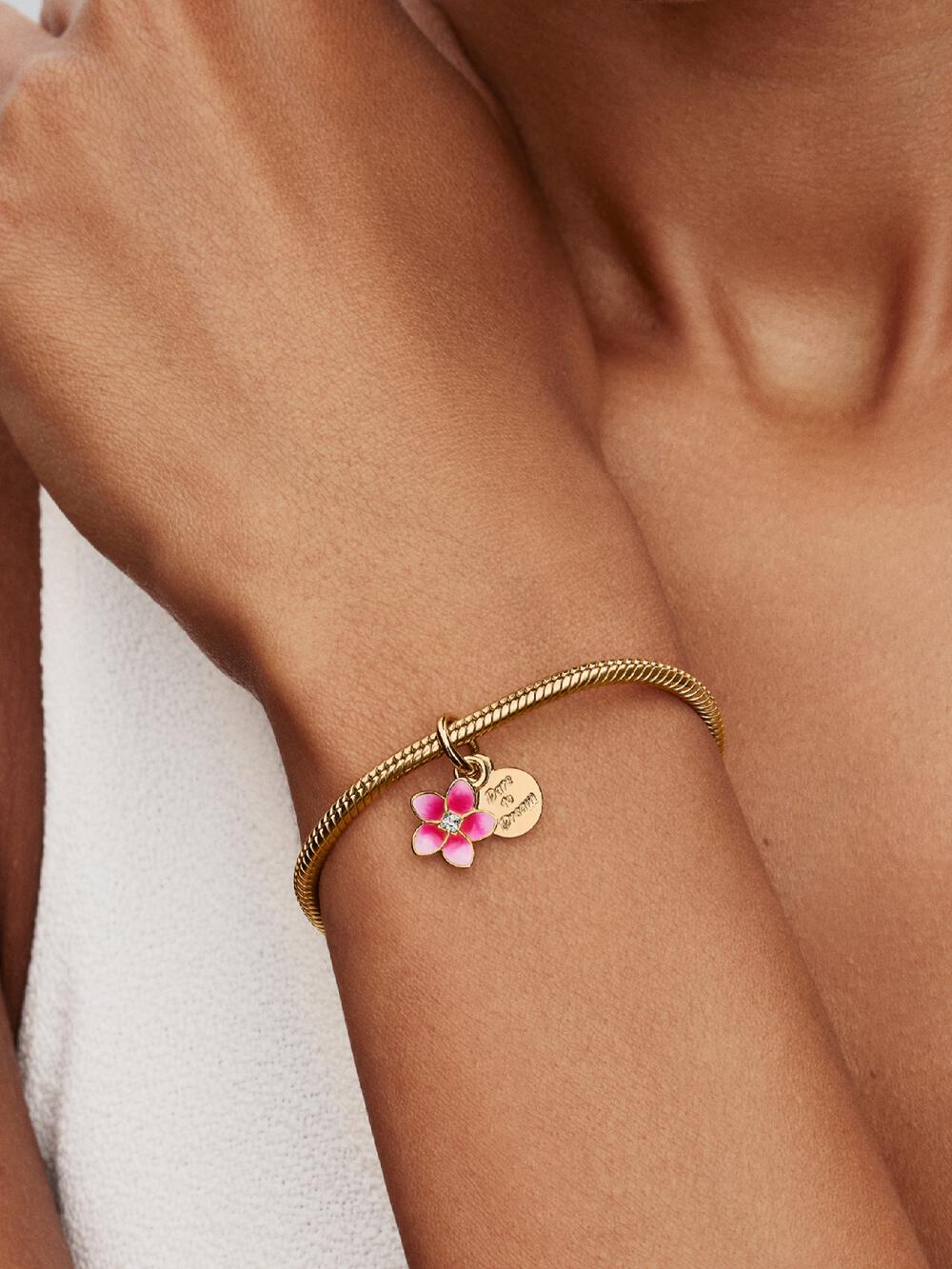 Disney Moana Flower Dangle Charm O2 Is