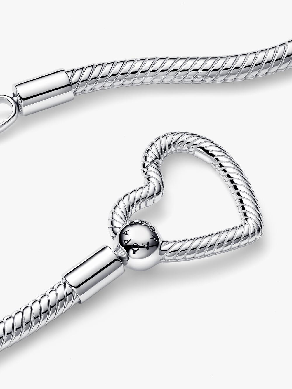 Heart Closure Snake Chain Necklace G3 3C