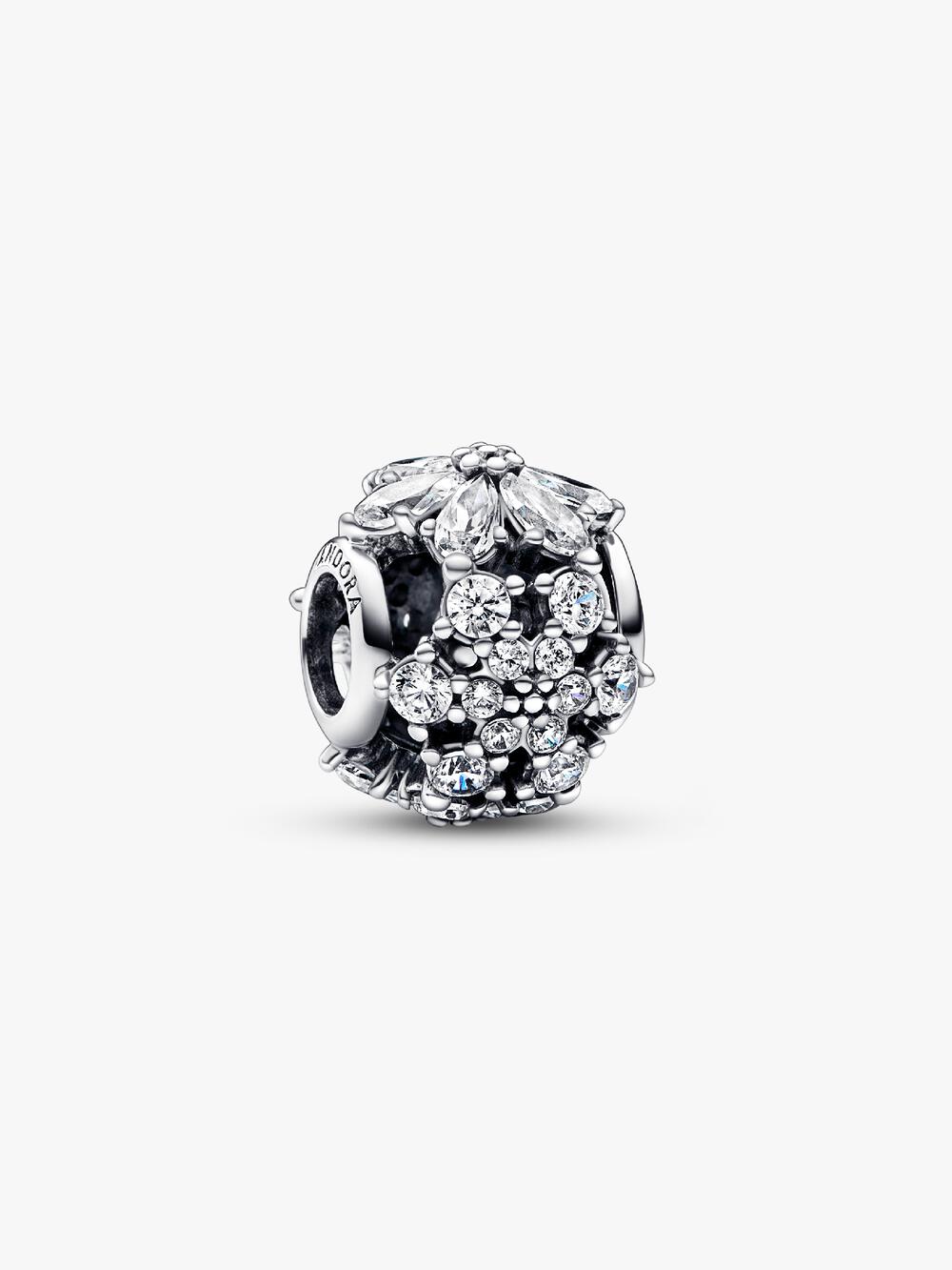 Sparkling Herbarium Cluster Round Charm X3 hP