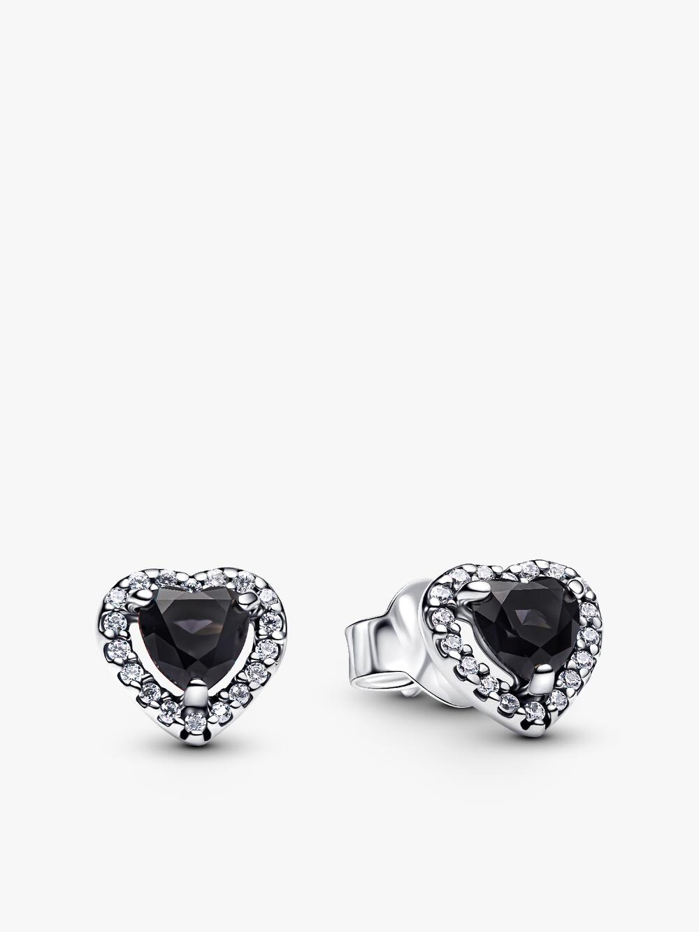 Elevated Heart Stud Earrings M0 iX