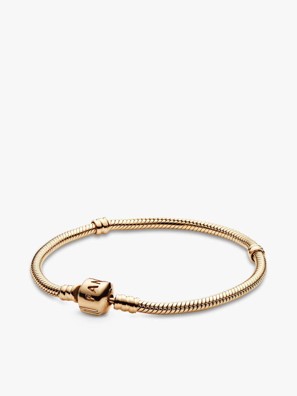Moments Heart Clasp Snake Chain Bracelet K2 5K