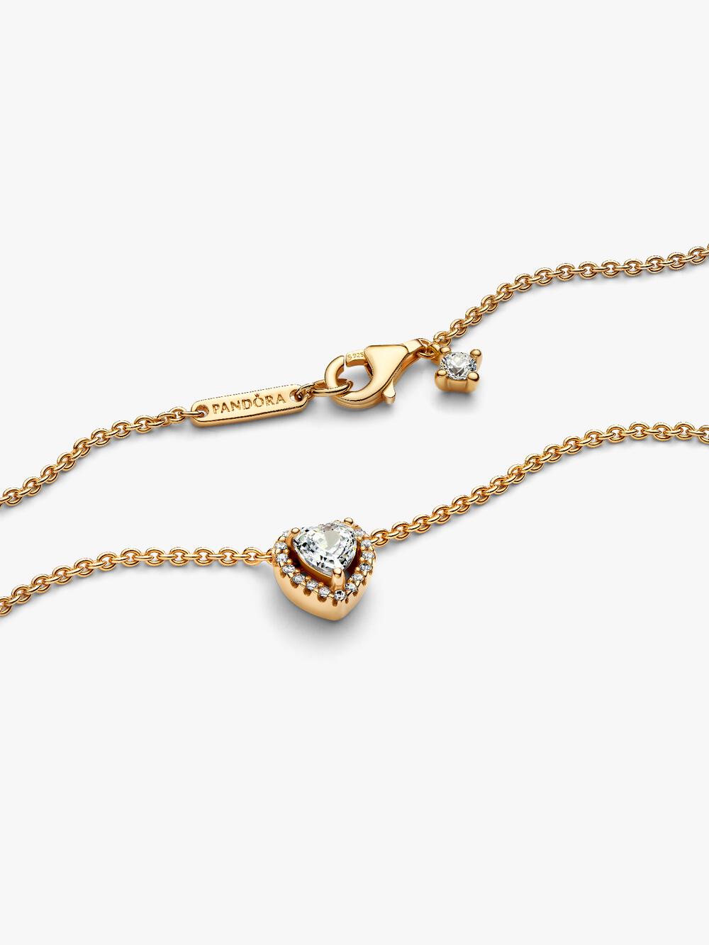 Sparkling Heart Collier Necklace S2 cL
