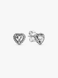 Elevated Heart Stud Earrings M0 iX