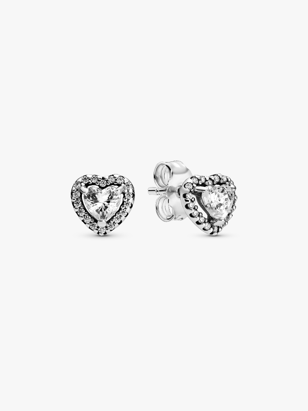 Elevated Heart Stud Earrings M0 iX