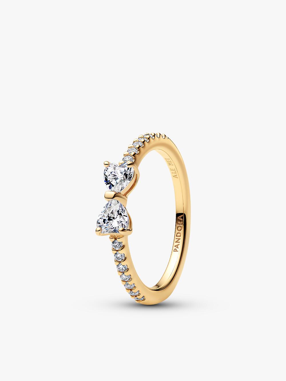 Engravable Heart Halo Ring Z8 I8