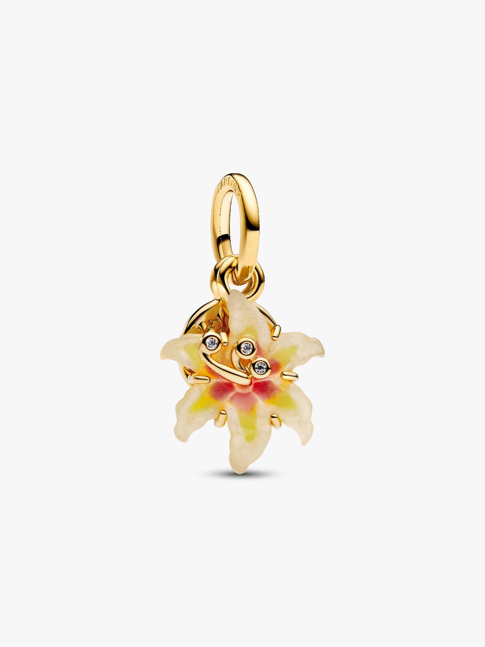 Disney Tangled Sundrop Flower Glow-in-the-dark Charm P5 z0