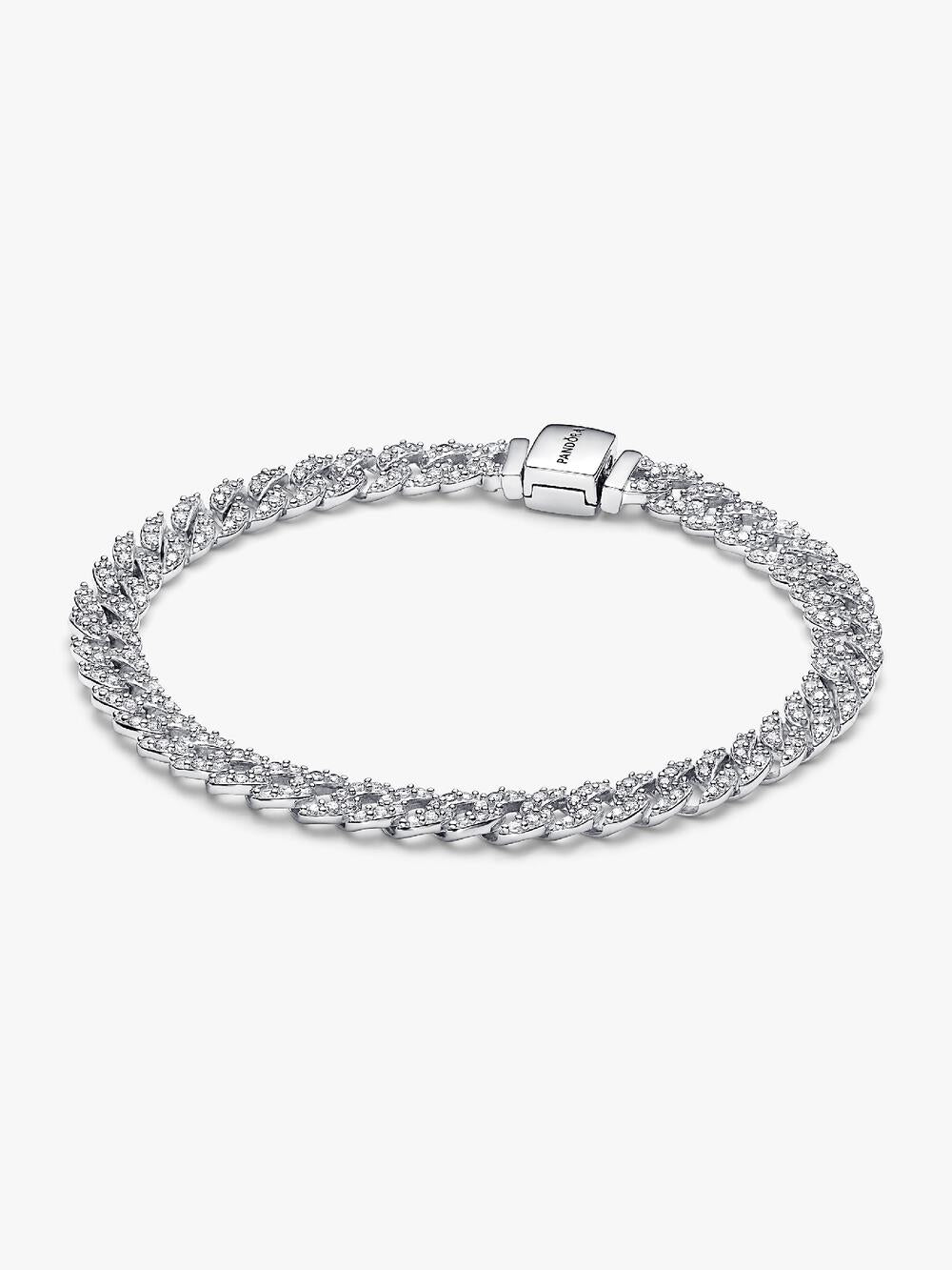 Pavé Cuban Chain Bracelet Z3 rw