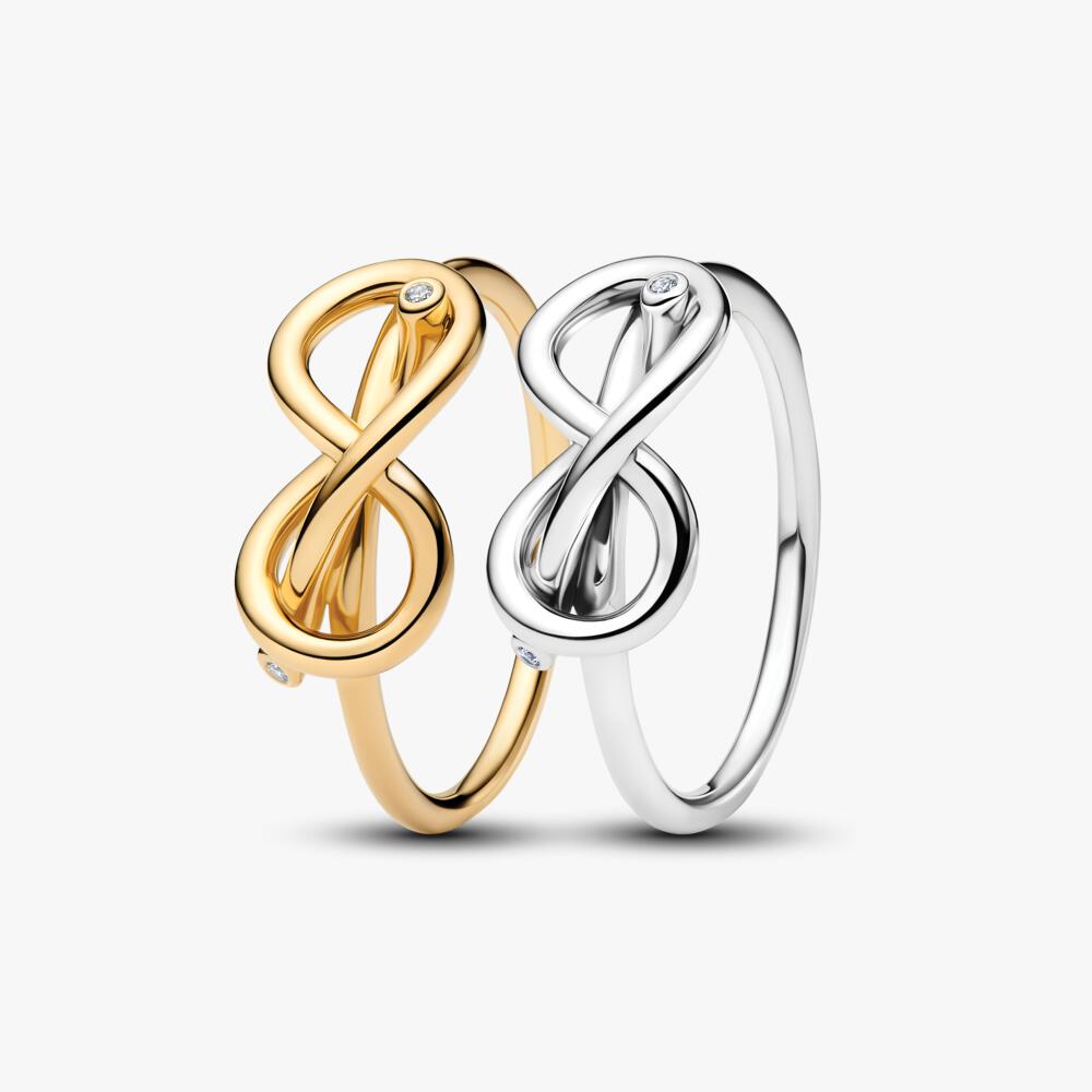 Infinity Knot Ring E4 5M