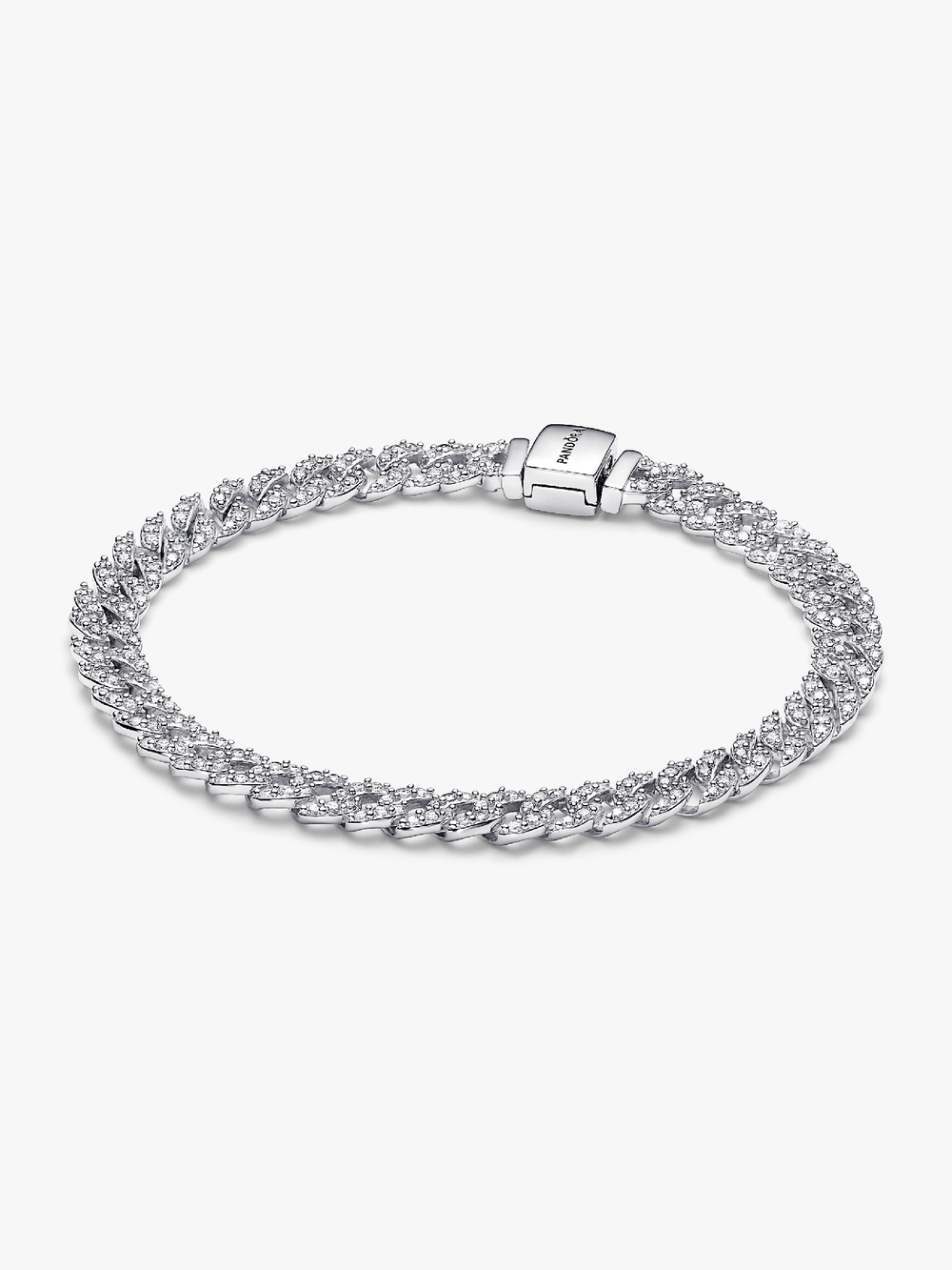 Pavé Cuban Chain Bracelet Z3 rw