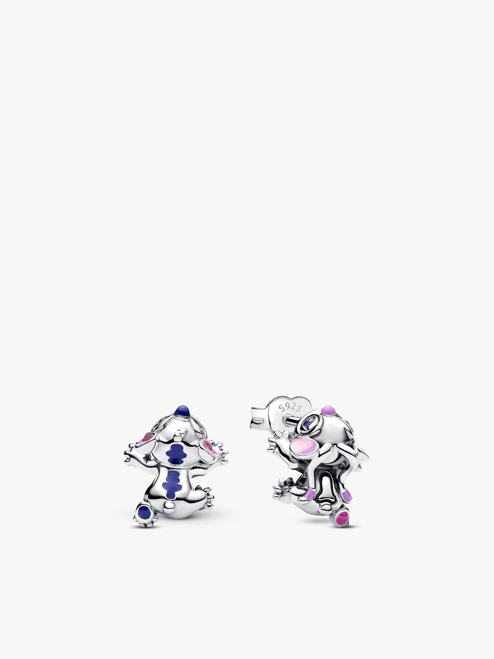 Disney Snow White Bow Stud Earrings X2 Sr
