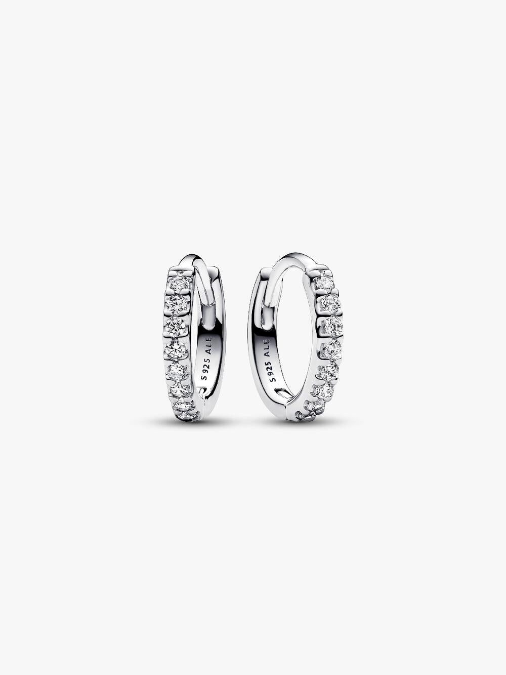 Sparkling Huggie Hoop Earrings N0 zQ
