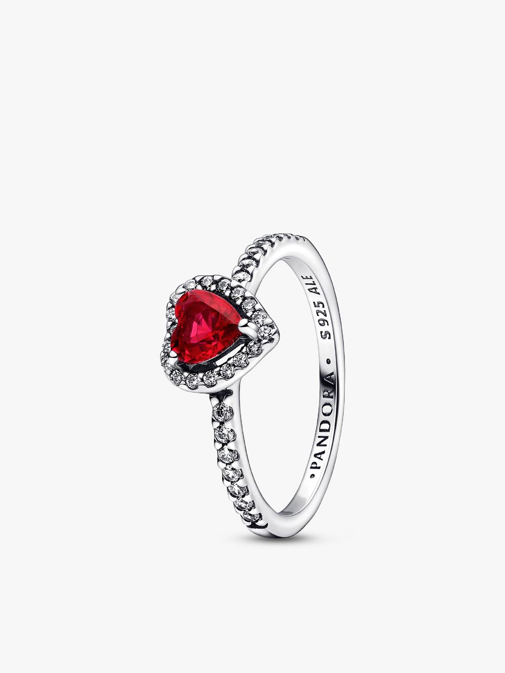 Elevated Pink Heart Ring I1 8h