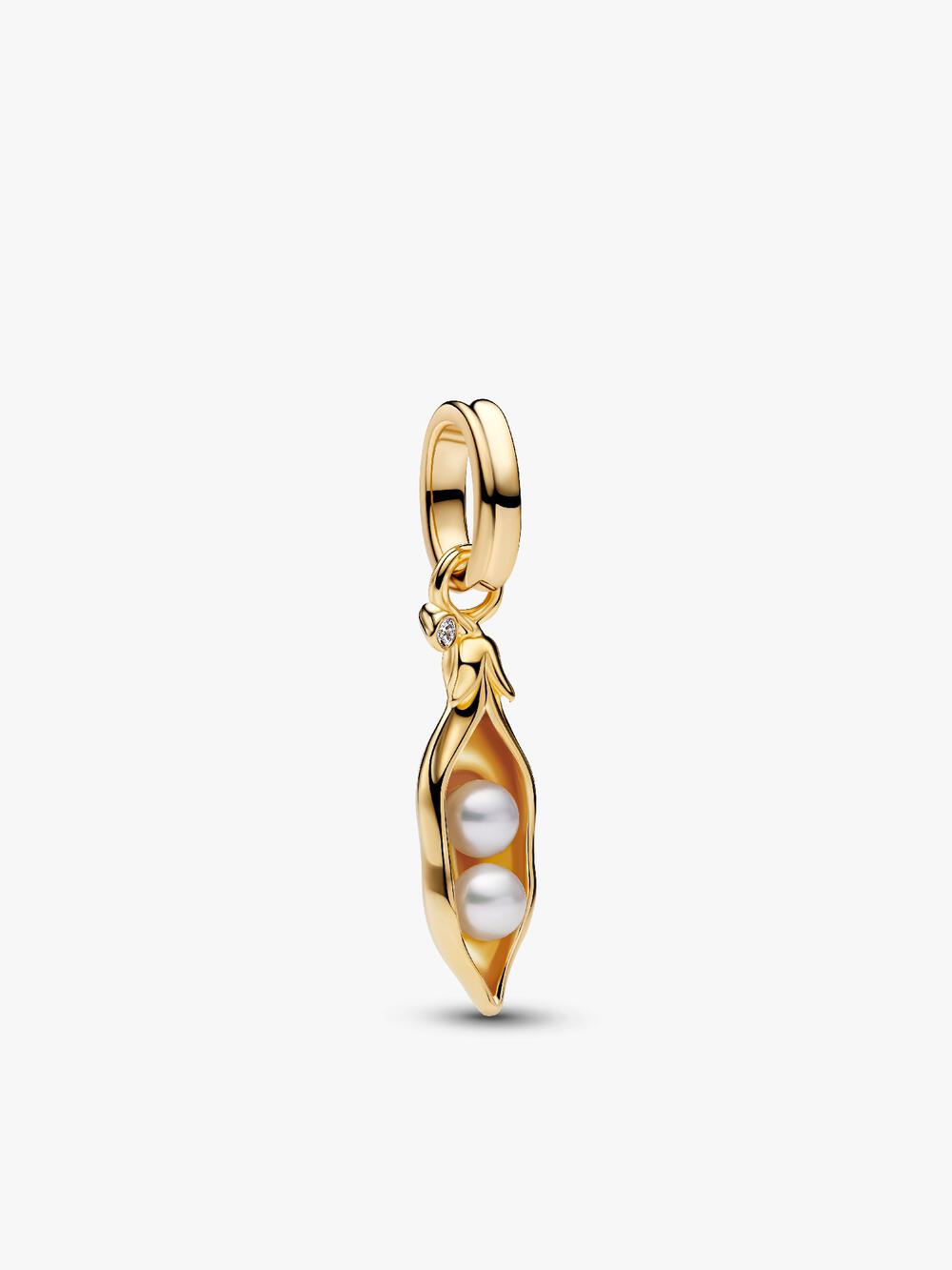 Treated Freshwater Cultured Baroque Pearl Submarine Dangle Charm E3 mJ