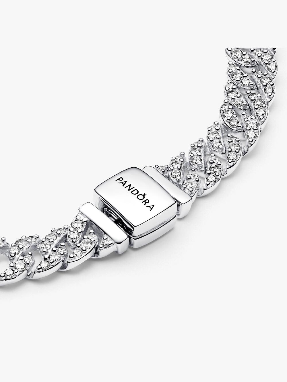 Pavé Cuban Chain Bracelet Z3 rw