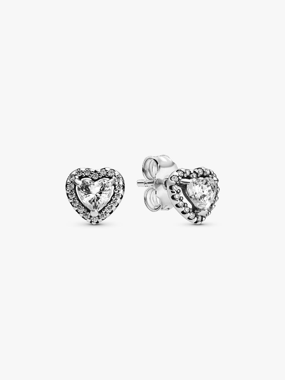 Elevated Heart Stud Earrings M0 iX