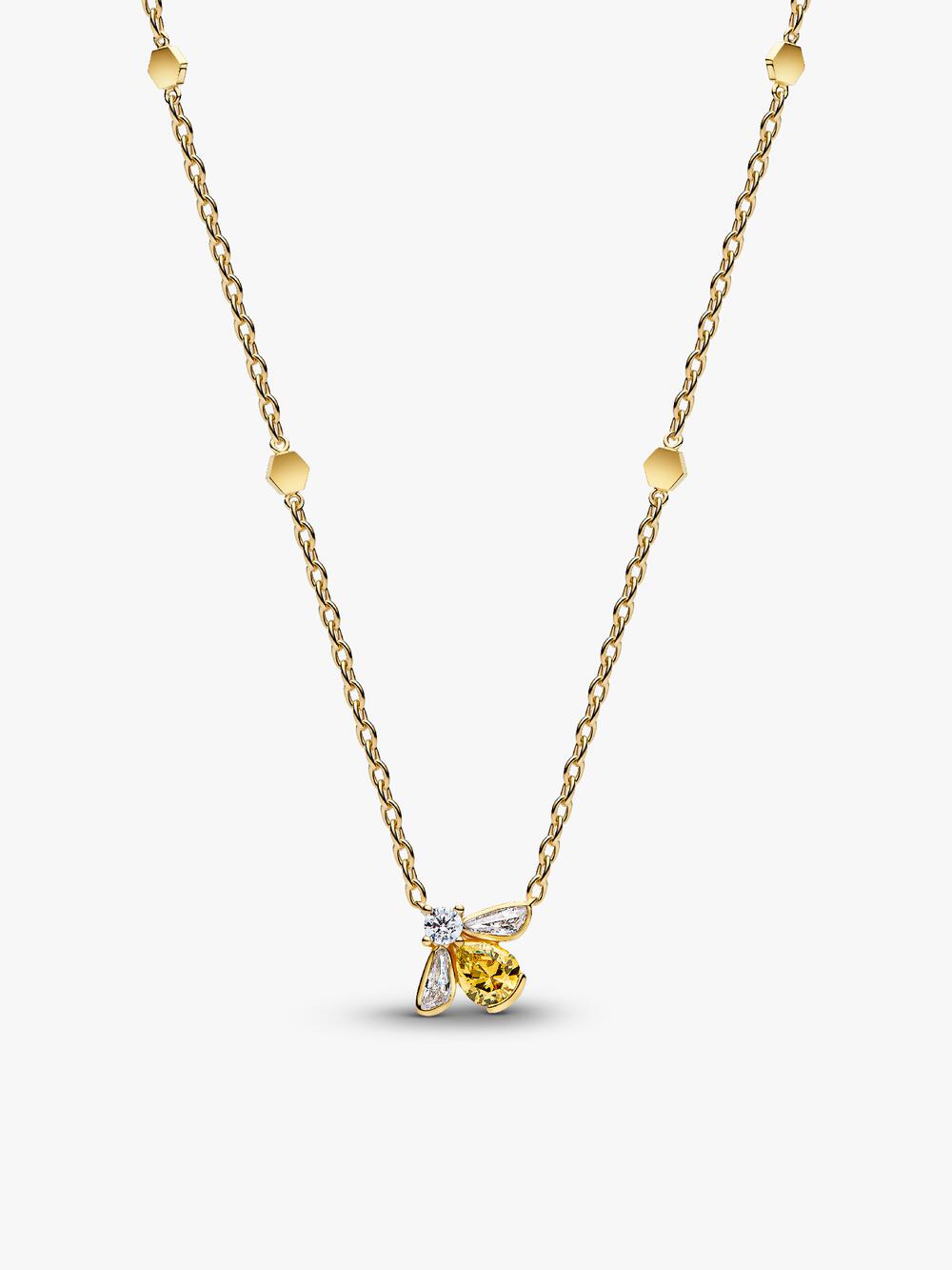 Engravable Heart Halo Collier Necklace L5 Za