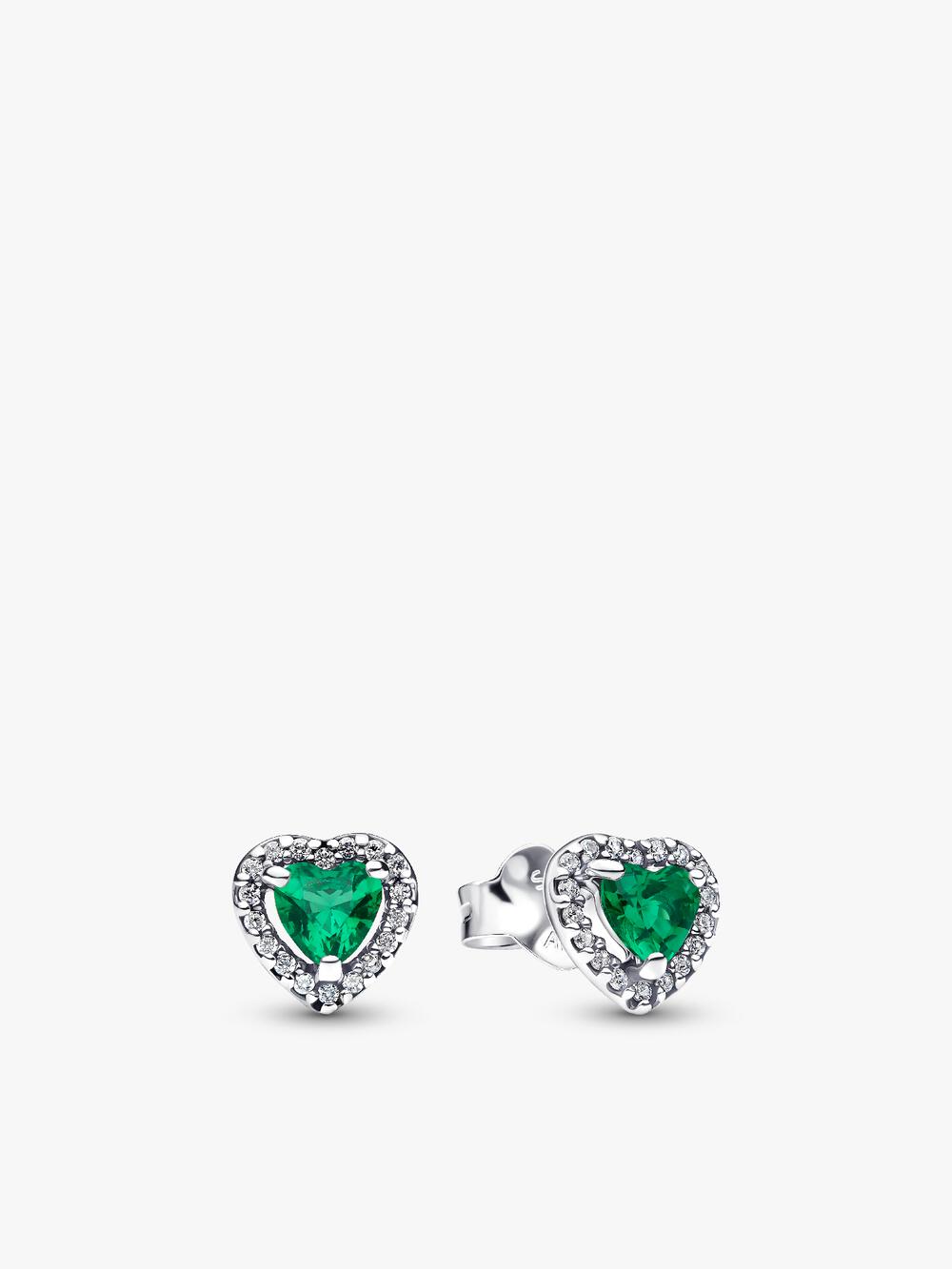 Elevated Heart Stud Earrings M0 iX