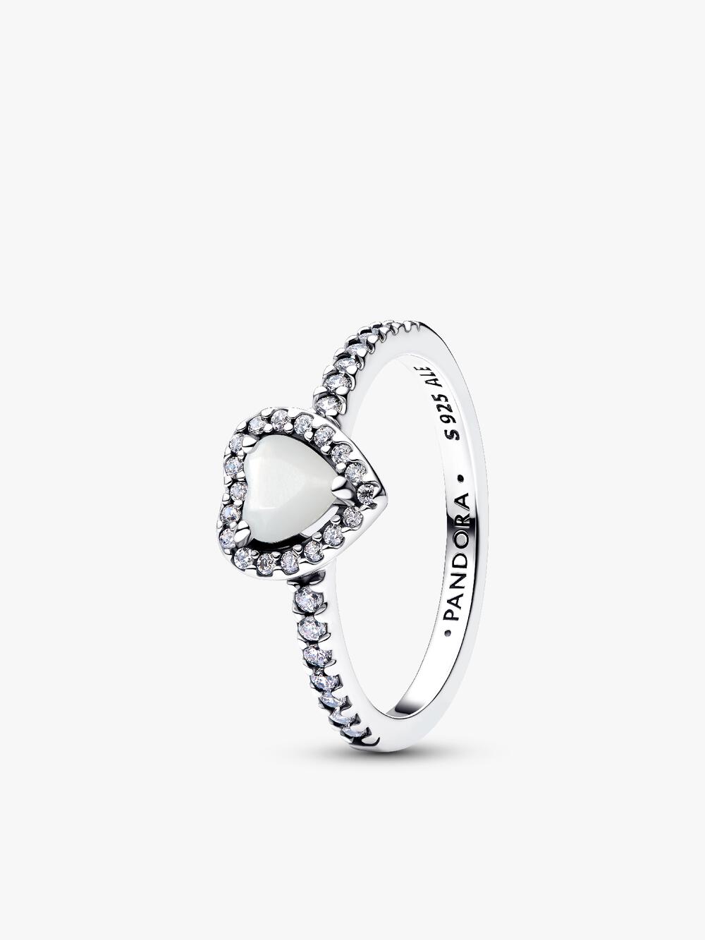 Elevated Pink Heart Ring I1 8h