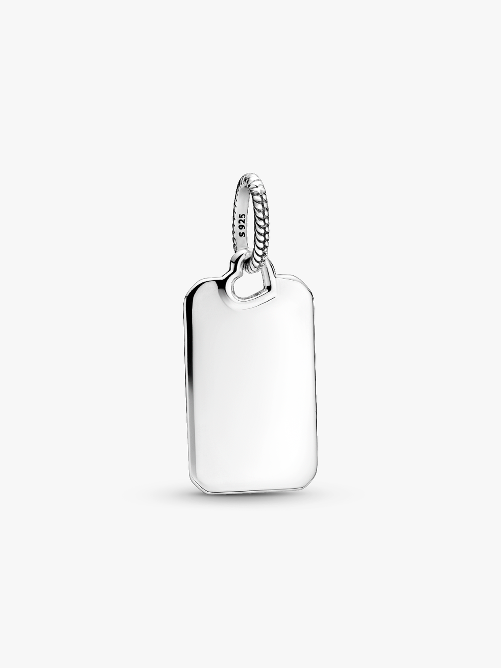 Engravable Rectangle Tag Pendant P4 L1