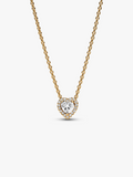 Sparkling Heart Collier Necklace S2 cL