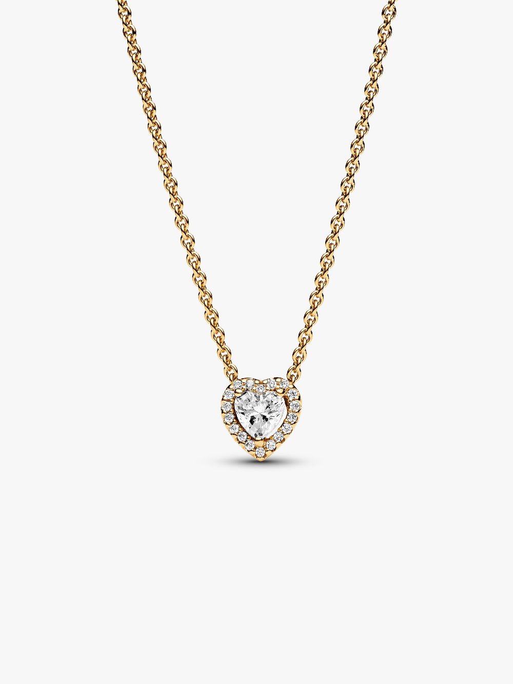 Sparkling Heart Collier Necklace S2 cL