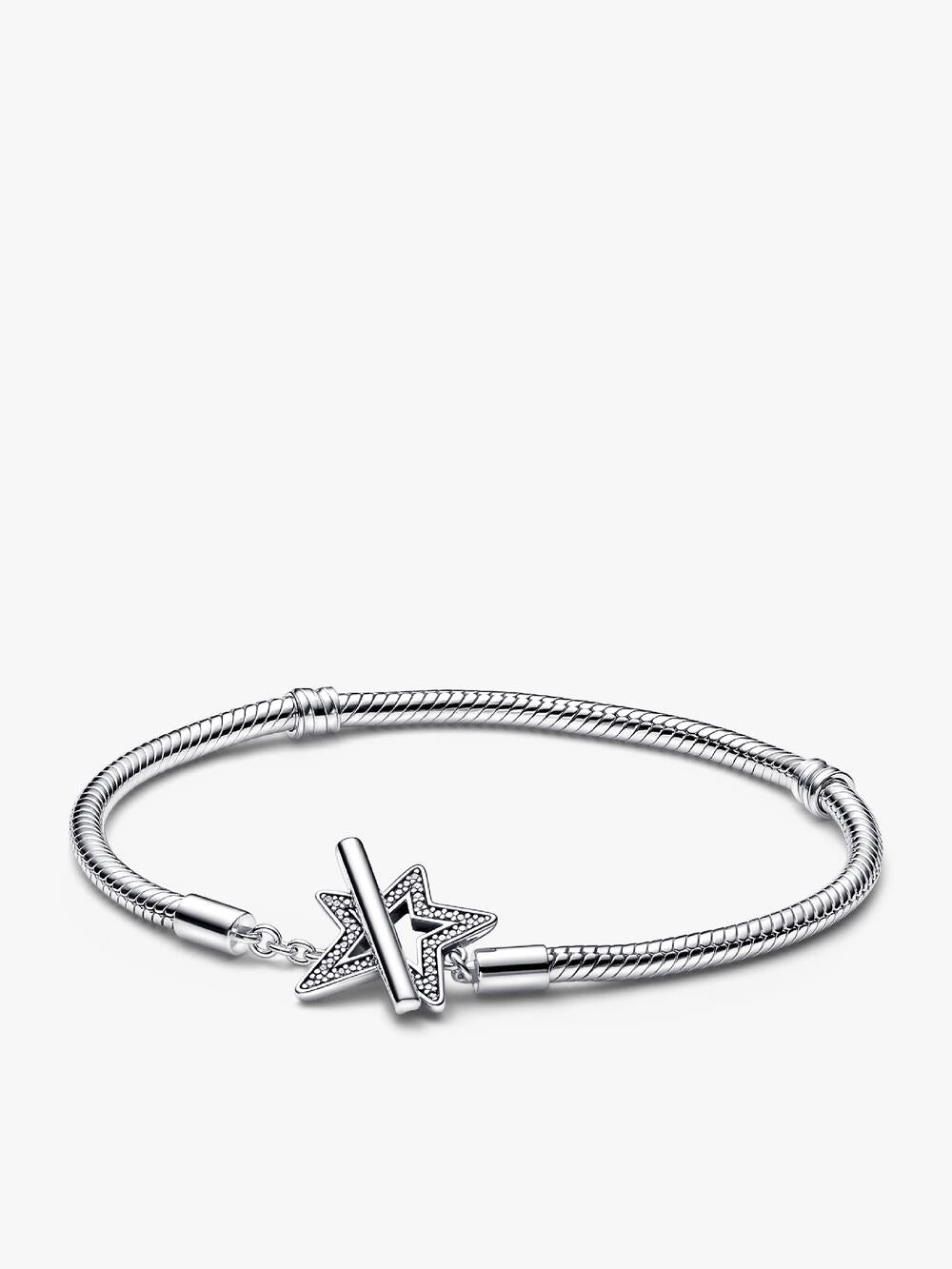Moments Marvel The Avengers Logo Clasp Snake Chain Bracelet J1 rn