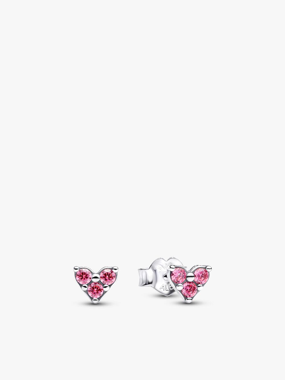 Sparkling Lucky Clover Stud Earrings M6 PZ