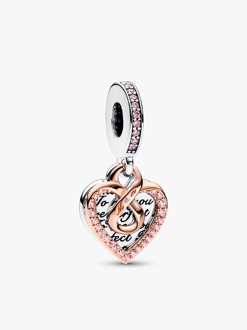 Moments Heart Closure Snake Chain Bracelet T2 vY