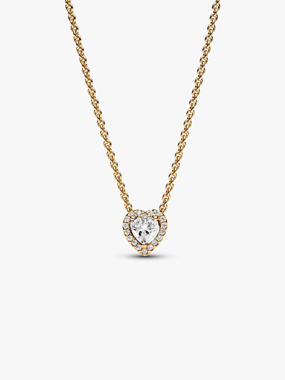Sparkling Heart Collier Necklace S2 cL