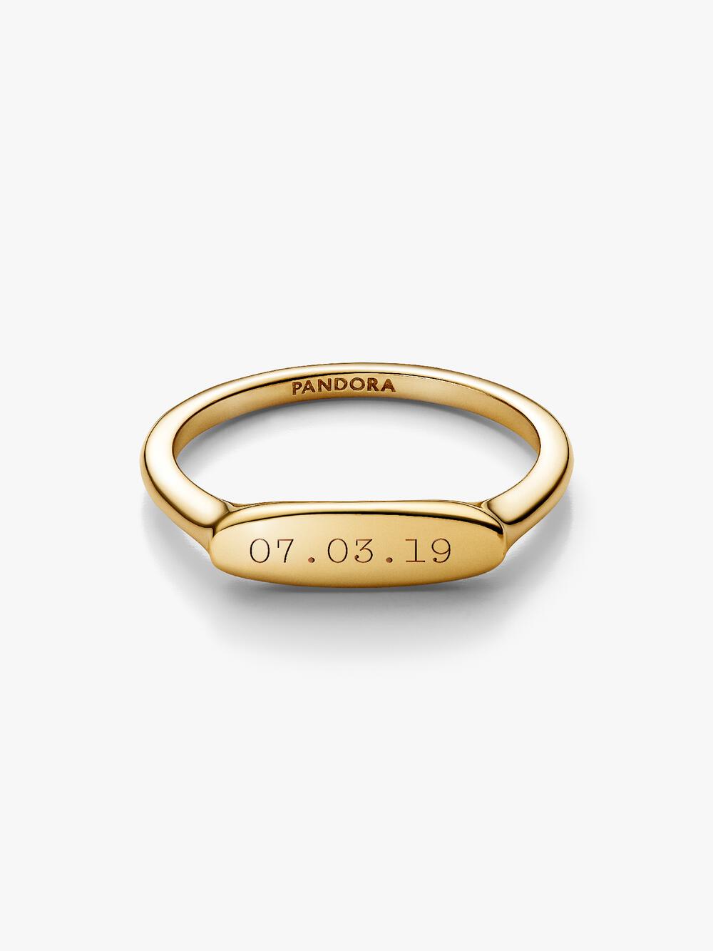Engravable Bar Ring U5 nv