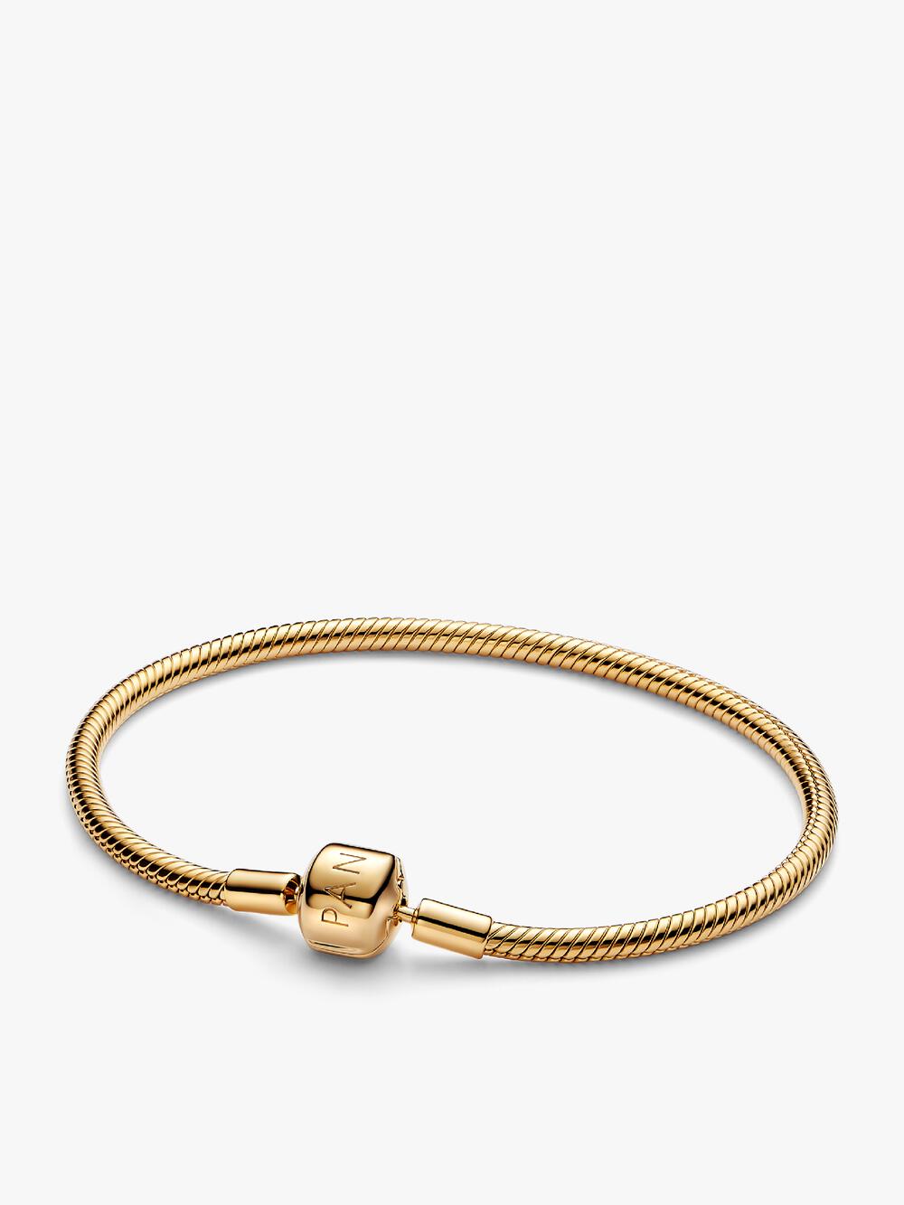 Heart Clasp Snake Chain Bracelet R9 ZN