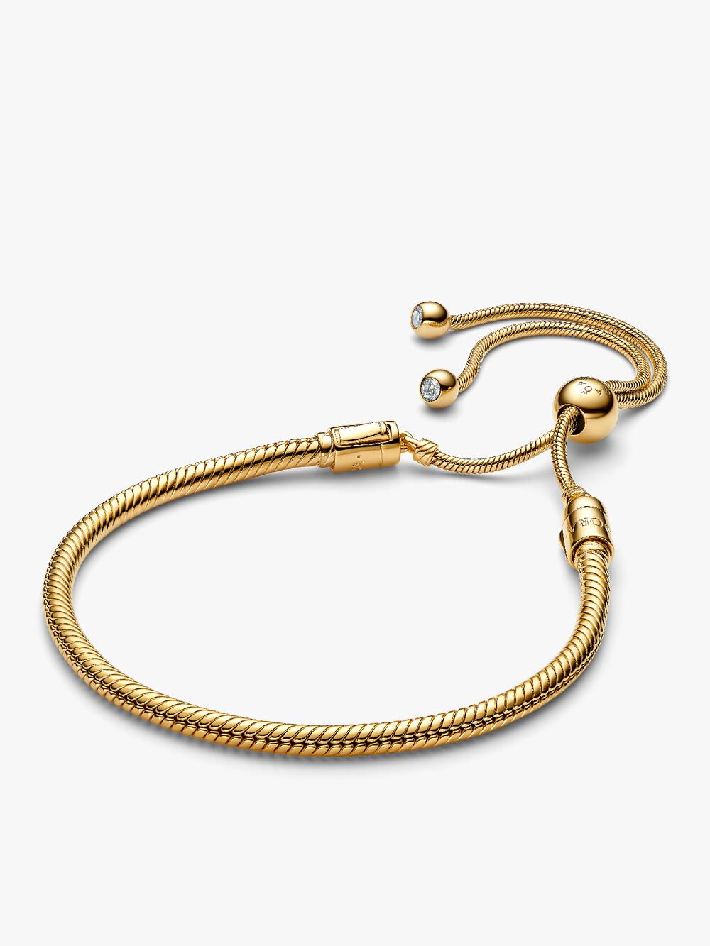 Moments Heart Clasp Snake Chain Bracelet K2 5K