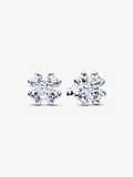 Sparkling Lucky Clover Stud Earrings M6 PZ