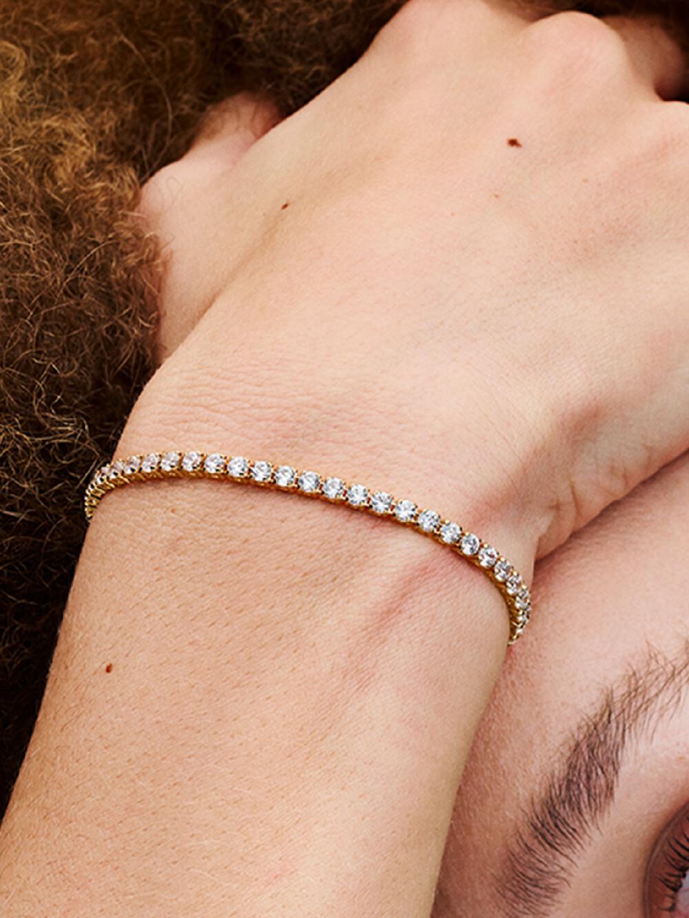 Sparkling Tennis Bracelet A1 yF