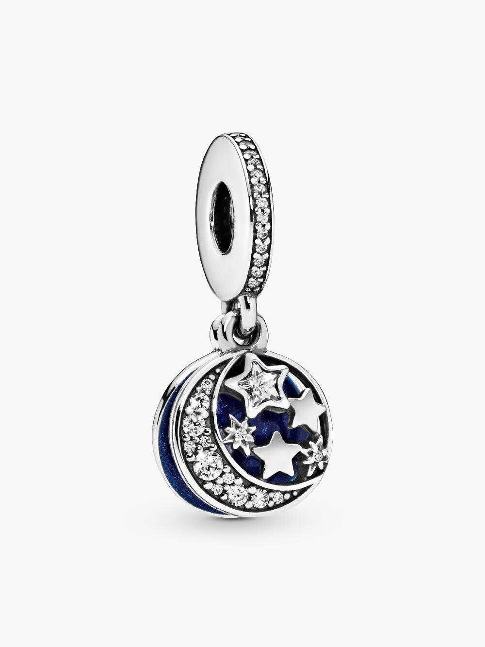 Crescent Moon Pendant Necklace Z9 dD