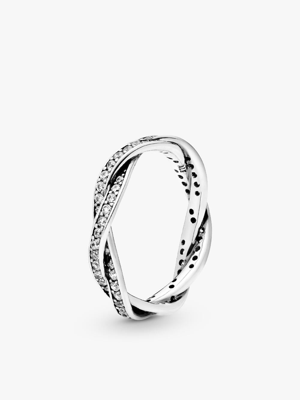Band of Clear Hearts Ring J9 ts